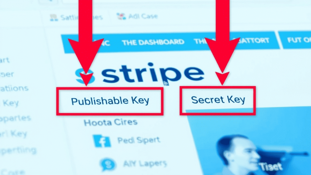 Insert screenshot highlighting where to find API keys in your Stripe dashboard.