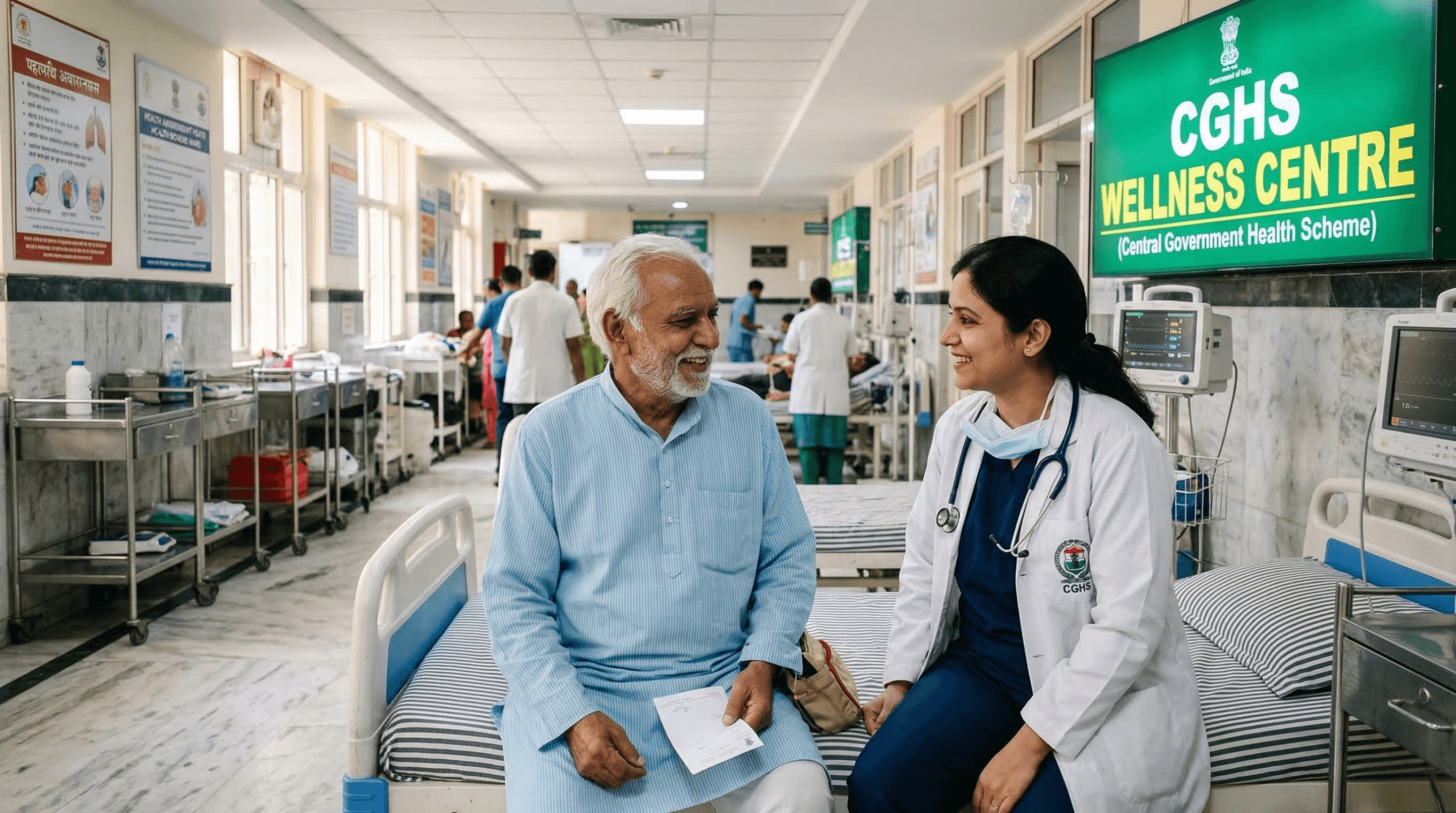 Central Government Health Scheme Hospitals